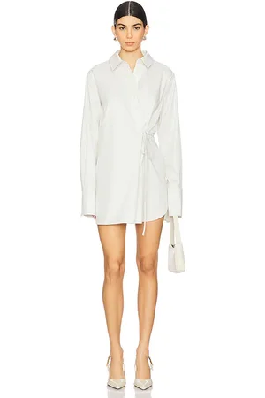 EAVES Bibas Mini Shirt Dress in