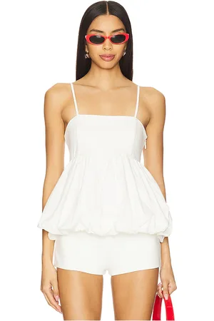 LINE & DOT Wesley Mix Media Top in