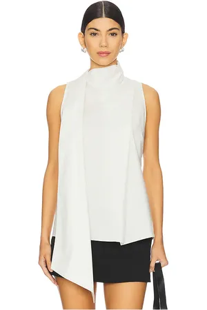 EAVES Noam Poplin Top in