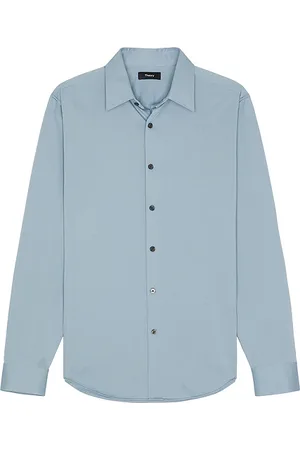 THEORY Sylvain Structure Knit Shirt in