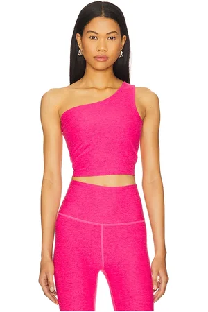 Beyond Yoga Spacedye The Bold Shoulder Cropped Tank in