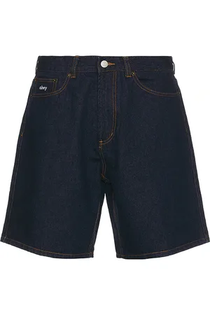 Obey Bigwig Baggy Denim Shorts in