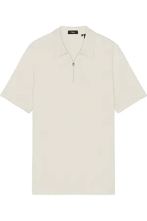 THEORY Ryder Quarter Zip Polo in