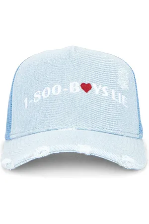Boys Lie Denim 1-800 Heart Trucker Hat in