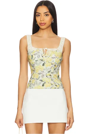 ASTR Milkmaid Top in