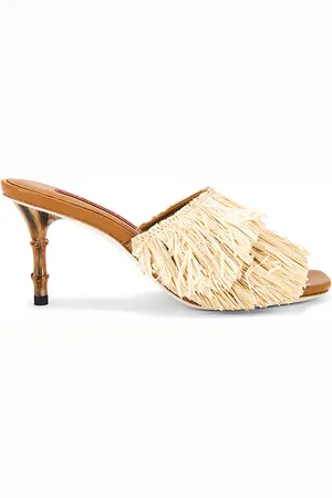 SIMON MILLER Fringe Playa Bamboo Heel in