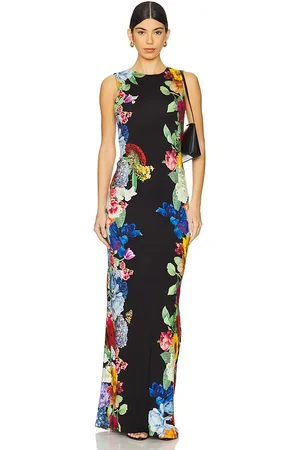 ALICE+OLIVIA Delora Maxi Dress in