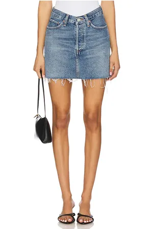 AGOLDE V-waist Mini in