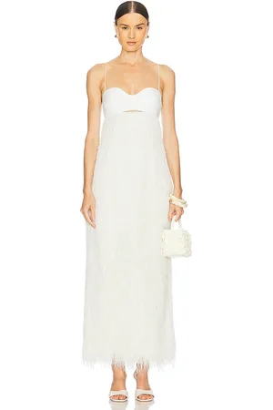 CLEA Selene Fringe Longline Dress in