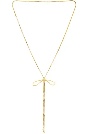 BRACHA Lainey Bow Lariat Bolo in