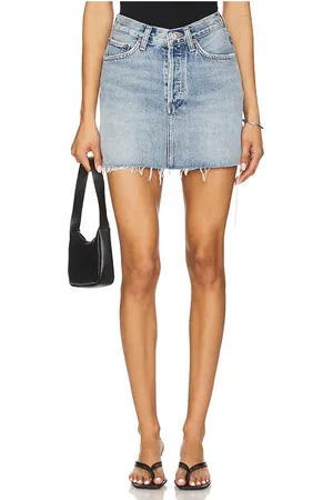 AGOLDE V-waist Mini in