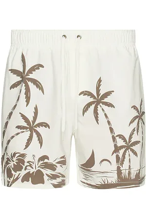 Vintage Summer Poolside Stretch Shorts in
