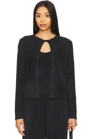 Barefoot Dreams CozyChic Ultra Light Striped Cardigan in