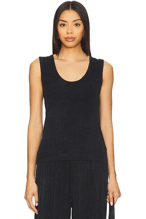 Barefoot Dreams CozyChic Ultra Light Scoop Neck Tank in