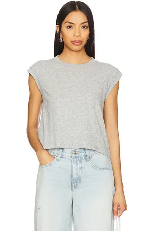 Bobi Rolled Cuff Boxy Tee in