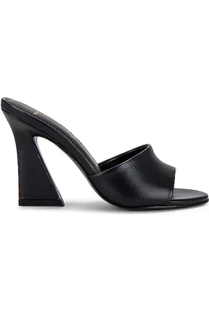 BLACK SUEDE STUDIO X REVOLVE Nadya Mule Sandal in