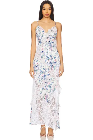 For Love & Lemons Josalyn Maxi Dress in