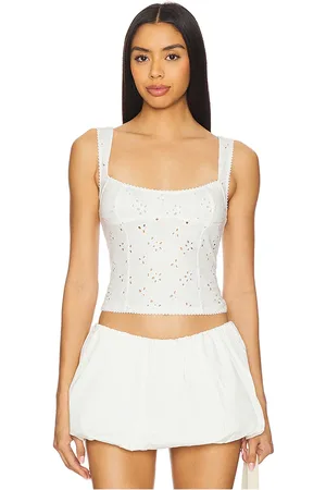 Free People Full Bloom Eyelet Cami in
