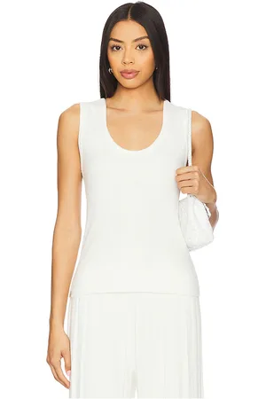 Barefoot Dreams CozyChic Ultra Light Scoop Neck Tank in