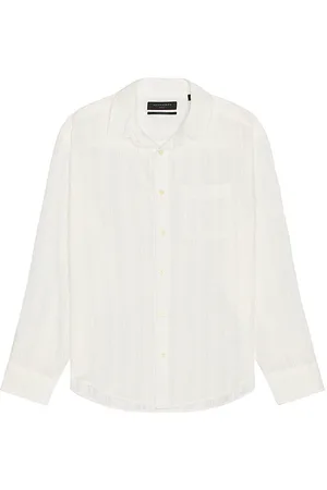 AllSaints Karmi Long Sleeve Button Down Shirt in