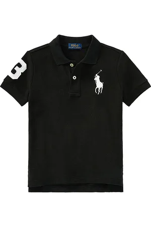 Ralph Lauren Kids Short-Sleeve Big Pony Mesh Polo in