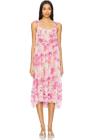 Free People X Intimately Fp Moon Phase Printed Midi Dress In in