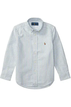 Ralph Lauren Kids Long-Sleeve Button-Down Sport Shirt in