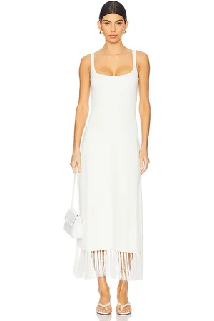 CLEA Silas Fringe Knit Dress in