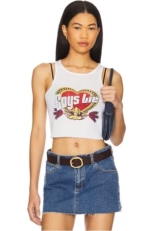 Boys Lie Breakfast Beers Beegee Tank Top in