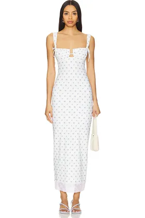 Montce Petal Long Slip Dress in