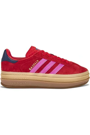 adidas Gazelle Bold in Red Semi Lucid Fuchsia & Night Indigo