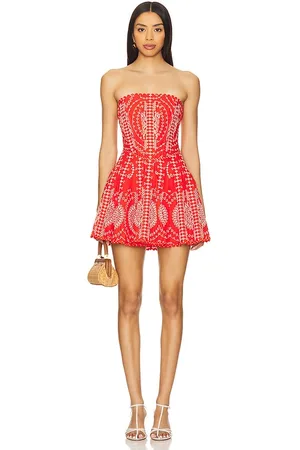 CHARO RUIZ IBIZA Clem Short Dress in Black Nelm in