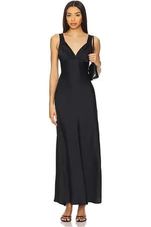 WeWoreWhat Ruched Cup Slip Maxi Dress in