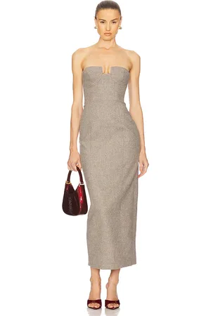 Helsa The Tweed Marilyn Dress in