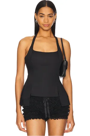DANIELLE GUIZIO Carine Halter Top in
