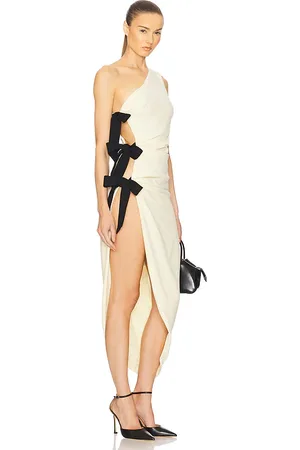 Helsa The Seline Dress With Bows in