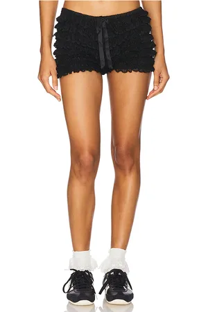 DANIELLE GUIZIO Lena Ruffle Hot Short in