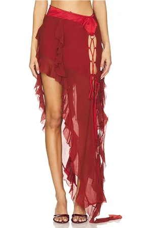 Amor Tear Maxi Skirt in