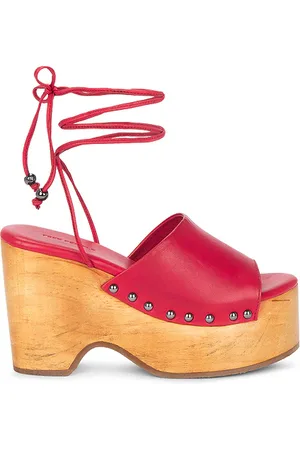 Free People Front Row Wrap Clog in