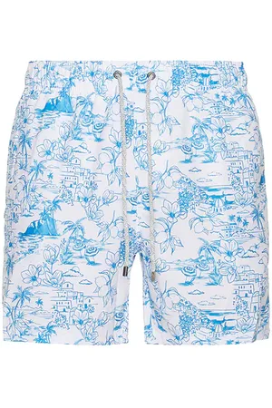Vintage Summer 4 Way Stretch Volley Swim Short in