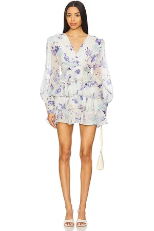 LINE & DOT Fleur Mini Tiered Dress in
