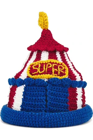 KIDSUPER STUDIOS Circus Crochet Bucket Hat in