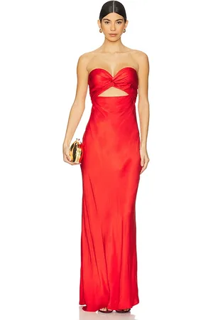 Essentiel Antwerp Hierro Strapless Midi Dress in