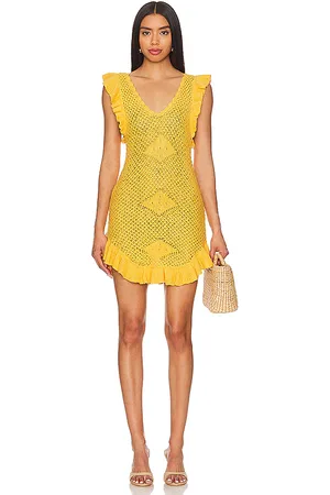 Free People Mykonos Sweater Mini Dress in