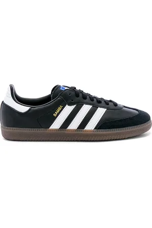 adidas Samba OG Sneaker in Black White & Clear Granite