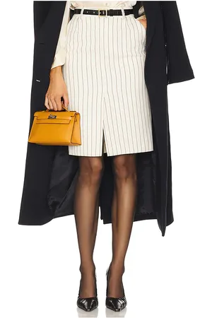 Helsa Pinstripe Pencil Skirt in