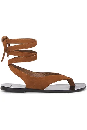 BLACK SUEDE STUDIO Tres Sandal in