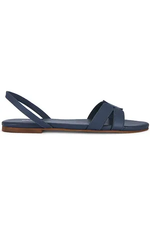 KAANAS Gaia Geo Amulet Pointy Leather Sandal in