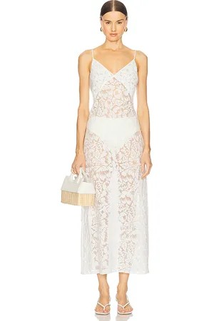 ONIA Burnout Slip Dress in