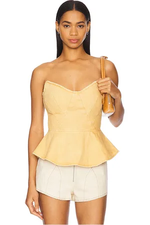 AFRM The Princess Peplum Top in